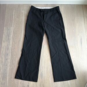 Sandro Bootleg Black Pant